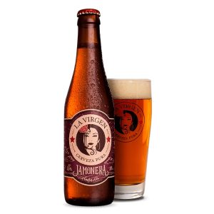 Cerveza La Virgen Jamonera