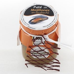 Paté de mejillones en escabeche marca Chanquete.